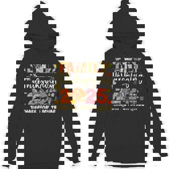 Family Thanksgiving 2025 Crew Thanksgiving Matching Group Hoodie | Mazezy