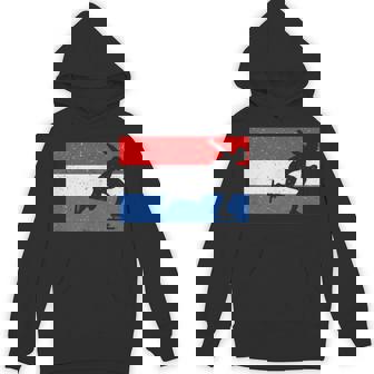 Flag Of The Netherlands Speed Skating T-Shirt Unisex Hoodie | Mazezy