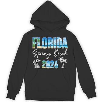Florida Vacation 2026 Spring Break Holiday Beach Trip Hoodie - Monsterry