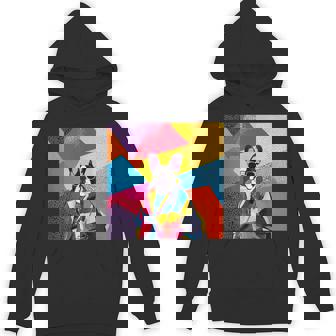 French Bulldog Dog Fashion Cute Colorful Pop Art Unisex Hoodie | Mazezy