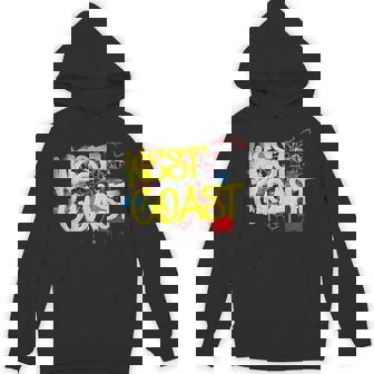 Fresh West Coast 80s 90s Hip Hop Rap Old School Graffiti Unisex Hoodie | Mazezy