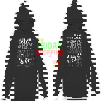 Friday Shopping Crew Christmas Lights Shopping Family Unisex Hoodie | Mazezy