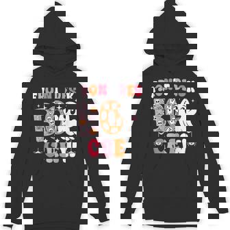 Front Desk Boo Crew Ghost Boo Halloween Receptionist Hoodie | Mazezy