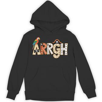 Fun Arrgh Pirate Style Pirate Costume Argh Pirate Hoodie | Seseable UK