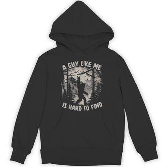 Big Foot Rock On A Guy Like Me Is Hard To Forest Find Hoodie | Seseable UK