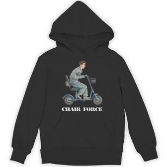 Chair Force One Us Military Veteran Airman Air Hoodie - Thegiftio UK