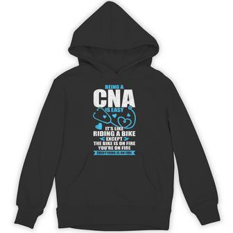 Cna Work Certified Nursing Assistant Hoodie | Mazezy