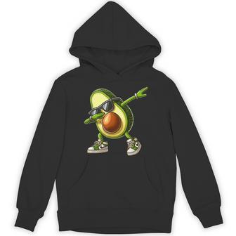 Dabbing Avocado Vegan Food Lover Hoodie - Thegiftio UK