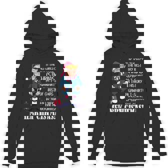 Donald Trump Christmas Pajama Hoodie | Mazezy