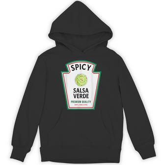 Group Condiments Family Halloween Costume Salsa Verde Hoodie - Thegiftio UK
