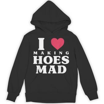 I Love Making Hoes Mad Apparel Hoodie - Thegiftio UK