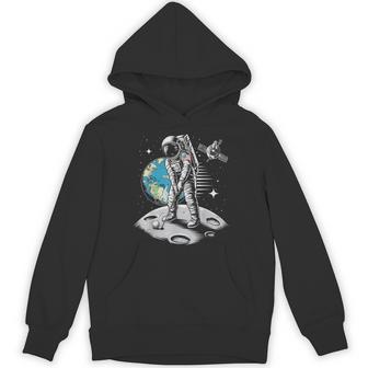 Planet Astronaut Galaxy Space Astronaut Golf Hoodie - Monsterry
