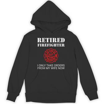Retired Firefighter Retirement Hoodie | Seseable UK