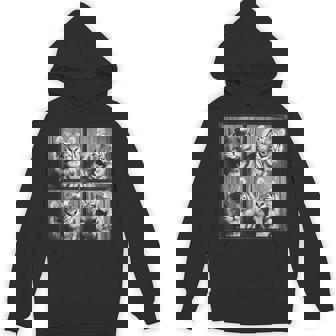 Tiger Sunglasses Hoodie - Monsterry