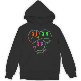 Trippy Vaporwave Edm Rave Festival House Techno Hoodie - Thegiftio UK