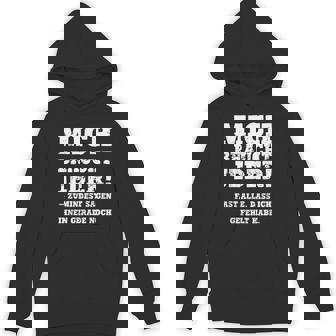 aying Gag Humour Ironic Mich Braucht Jeder ドイツ語 パーカー - Kawaiitshirt
