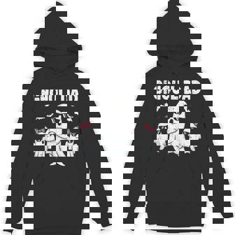 Ghoul Dad Vintage Ghost Halloween Costume Hoodie - Seseable