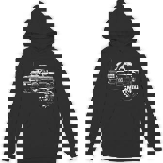 Gmt400 Extended Cab Ck Truck Silhouette Obs Gear 1988-1998 Hoodie - Monsterry