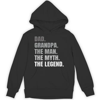 Grandpa Dad Legend Grandpa Christmas Father's Day Hoodie | Mazezy