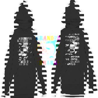 Grandpa Of The Shark Birthday Family Birthday Granddaughter Hoodie - Thegiftio