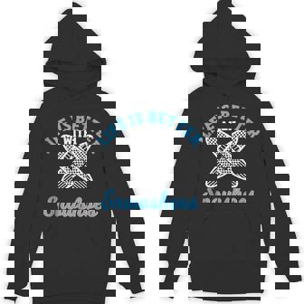 Great Snowshoeing Saying Snowshoe Hiking Tank Top Unisex Hoodie | Mazezy