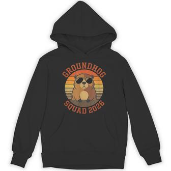Groundhog Day 2026 Respect The Shadow Retro Graphic Hoodie | Mazezy