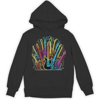 Guitars Electric Colored Acoustic Classical Hoodie - Thegiftio UK