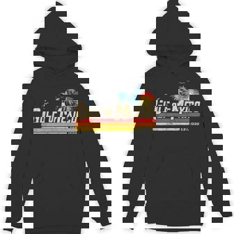 Gulf Of Mexico Forever Est 1550 Retro Vintage Beach Mens Hoodie - Monsterry