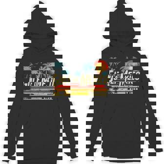 Gulf Of Mexico Retro Vintage Beach Hoodie - Monsterry