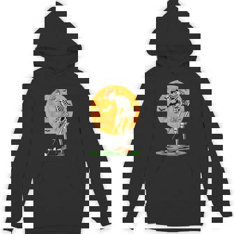 Halloween Golf Skeleton Spooky Golfer Halloween Golfing Hoodie - Thegiftio