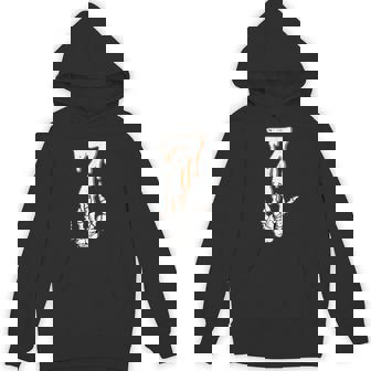 Halloween Number 7 Matching 67 Meme Skeleton Hand Hoodie | Mazezy