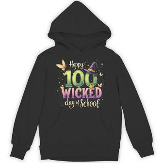 Happy 100 Wicked Days Of School 100 Days Of School Costume Hoodie | Seseable UK