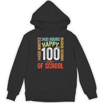 Happy 100Th Day Of School Student 100 Days Of School Hoodie | Mazezy