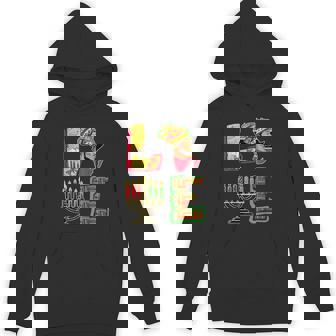 Happy Kwanzaa African American Christmas Pajama Family Afro Hoodie - Monsterry