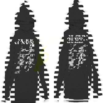 Haunted By 67 – Skeleton Hands Halloween Costume Hoodie - Thegiftio