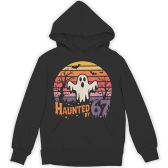 Haunted By 67 Haunted By 6-7 6 7 Halloween Hoodie - Thegiftio UK