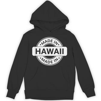Hawaii Home Made In Hawaii Label Classic Hoodie - Thegiftio UK