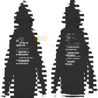 Hbcu Definition Pride Black History Month Defines Acrony Hoodie - Thegiftio