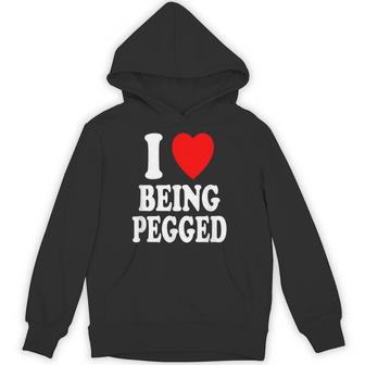 I Heart Love Being Pegged Hoodie - Thegiftio UK