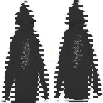 Hip Hop Y2k Vintage Retro Edgy Back Print Streetwear Tiger Hoodie | Seseable UK