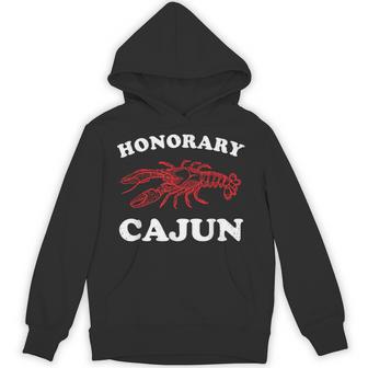 Honorary Cajun Cajun Wedding Cajun By Marriage Small Black Hoodie - Thegiftio UK