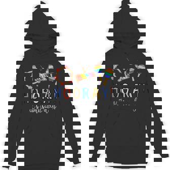 Hooray It's Music Day Music Lover Appreciation Music Teacher Unisex Hoodie | Mazezy