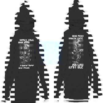 Human By Chance Alpha By Choice Wolf Moon Forest Pack Hoodie - Thegiftio