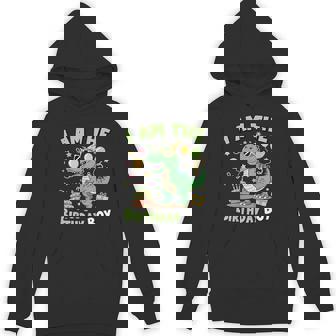 I'm The Birthday Boy T Rex Dinosaur Family Party Boys Hoodie - Monsterry