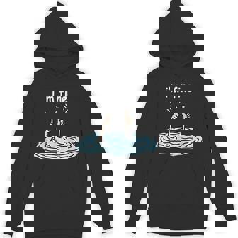 I'm Fine Thumbs Up Two Like Hand Sarcasm Humor Graphic Hoodie - Thegiftio