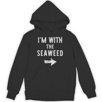 I’M With The Seaweed Halloween Couple Costume Sea-Weed Hoodie | Seseable UK