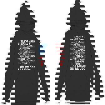 I'm A Simple Old Man I Am Grumpy And I Like Boobs Hoodie - Monsterry