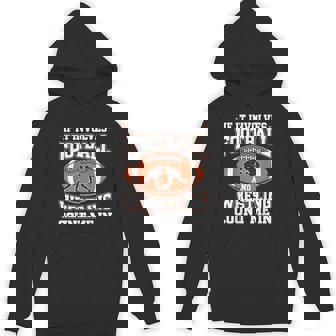 If It Involves Football And Wrestling Count Me In Hoodie - Monsterry