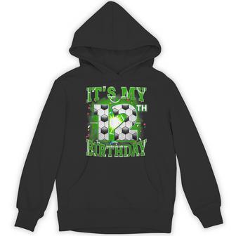 Its My 12Th Birthday Boys Soccer 12 Years Old Party Matching Hoodie - Thegiftio UK