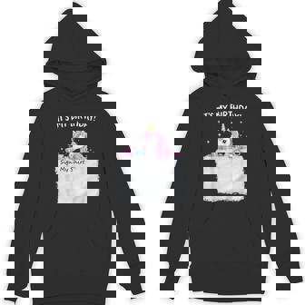 It's My Birthday Sign My Novelty Party Unicorn Hoodie | Seseable UK